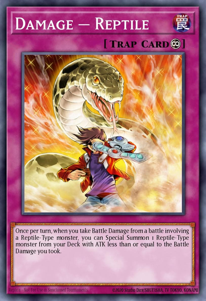 Damage = Reptile
