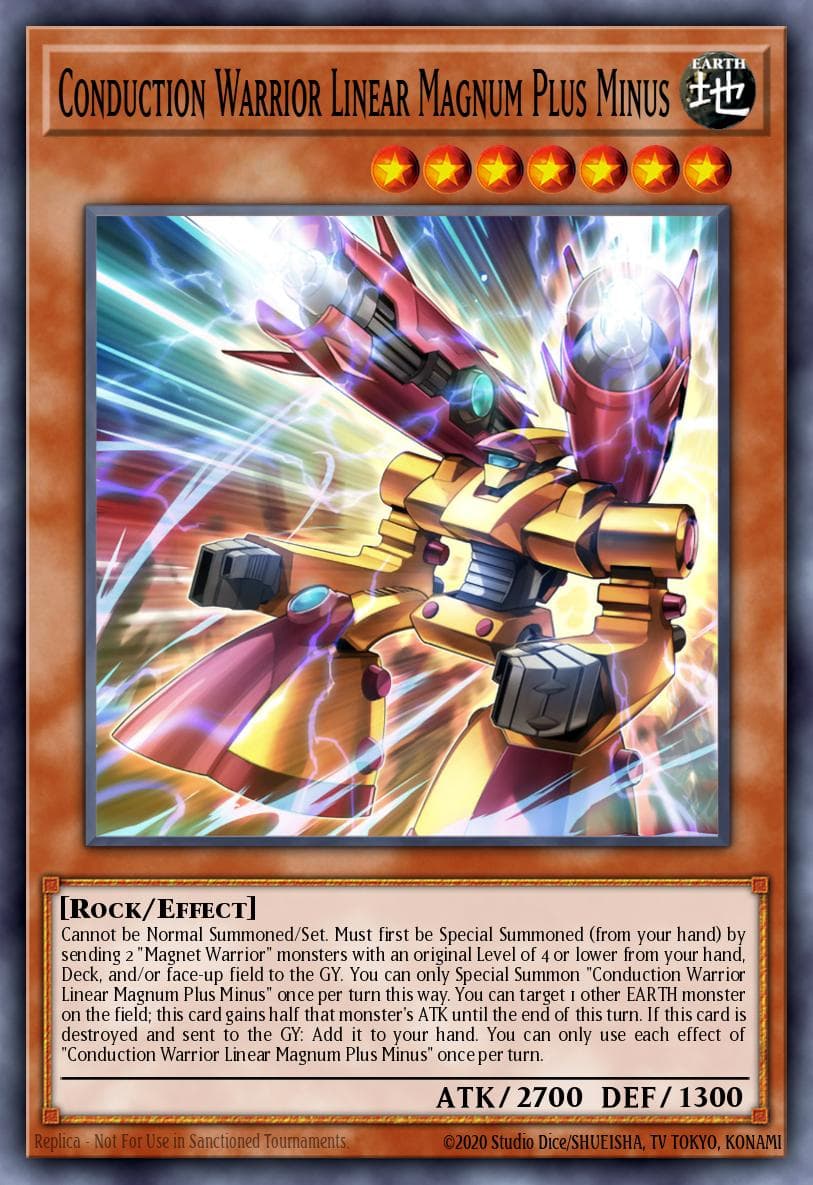 Conduction Warrior Linear Magnum Plus Minus — artwork 2 of 2
