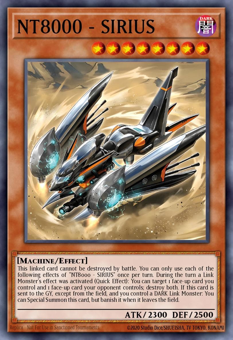 NT8000 - SIRIUS — artwork 2 of 2