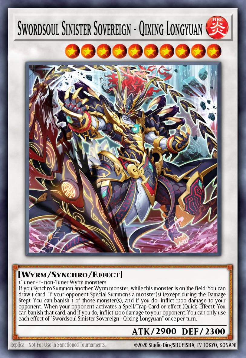 Swordsoul Sinister Sovereign - Qixing Longyuan