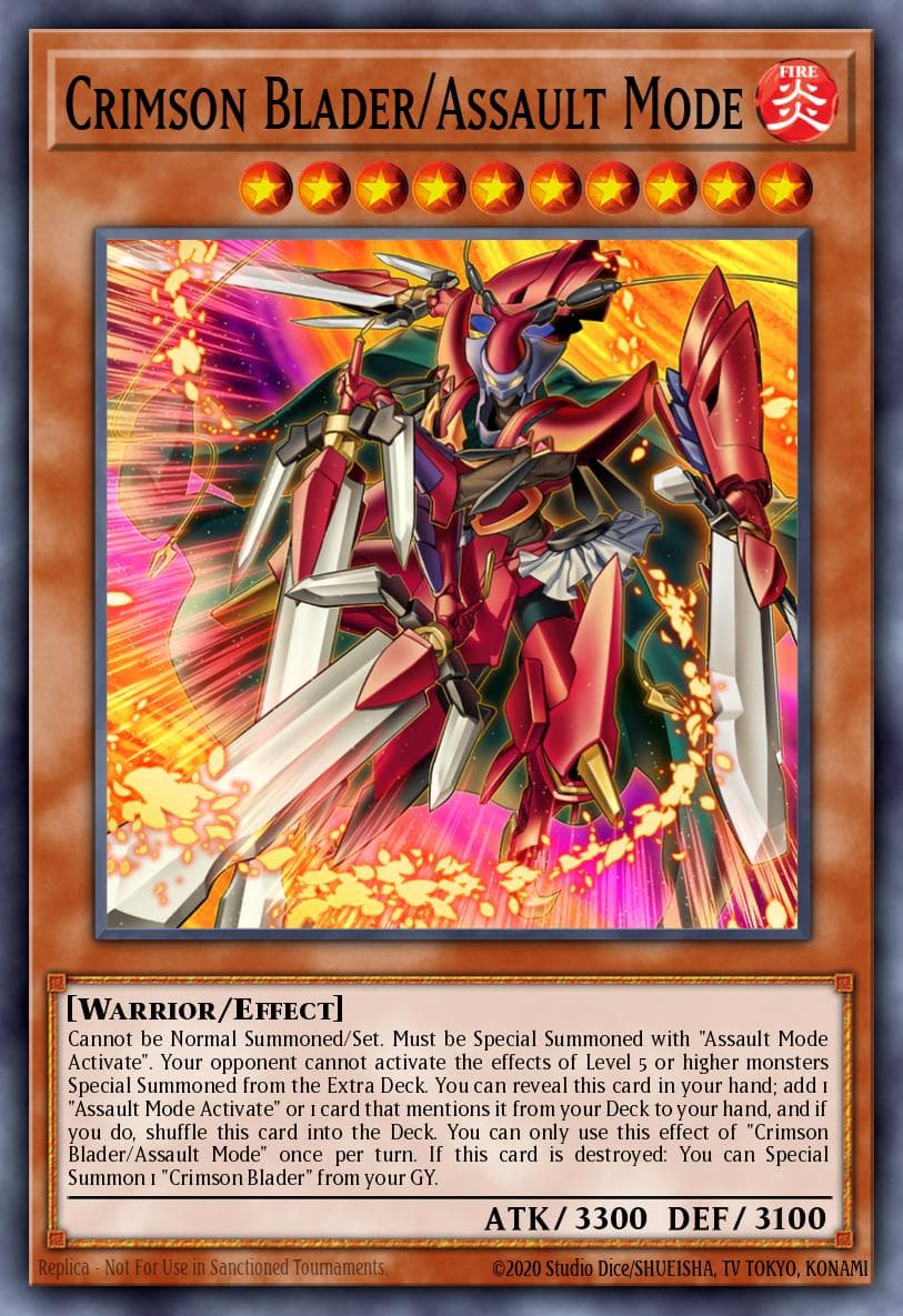 Crimson Blader/Assault Mode — artwork 2 of 2