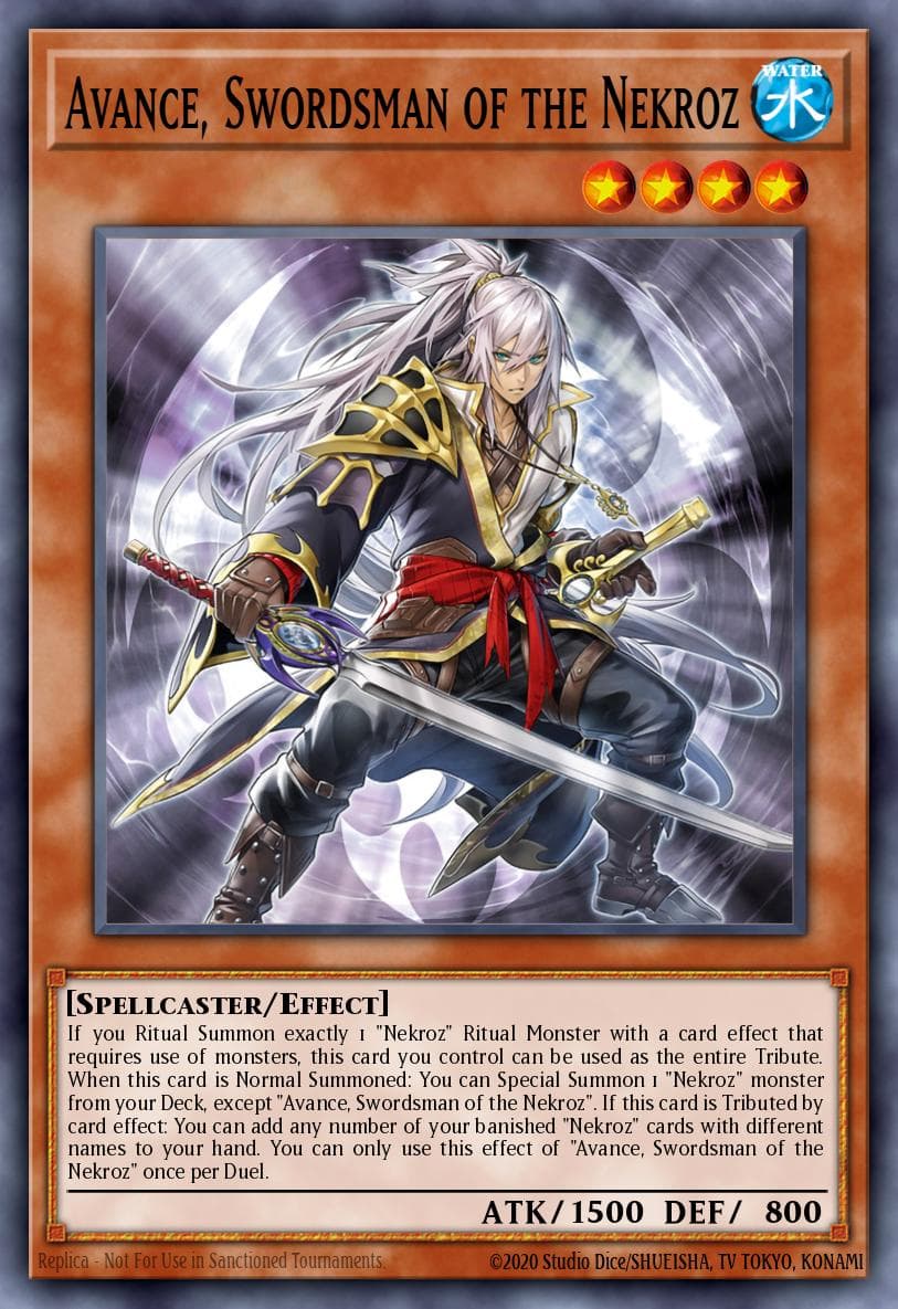 Avance, Swordsman of the Nekroz — artwork 2 of 2