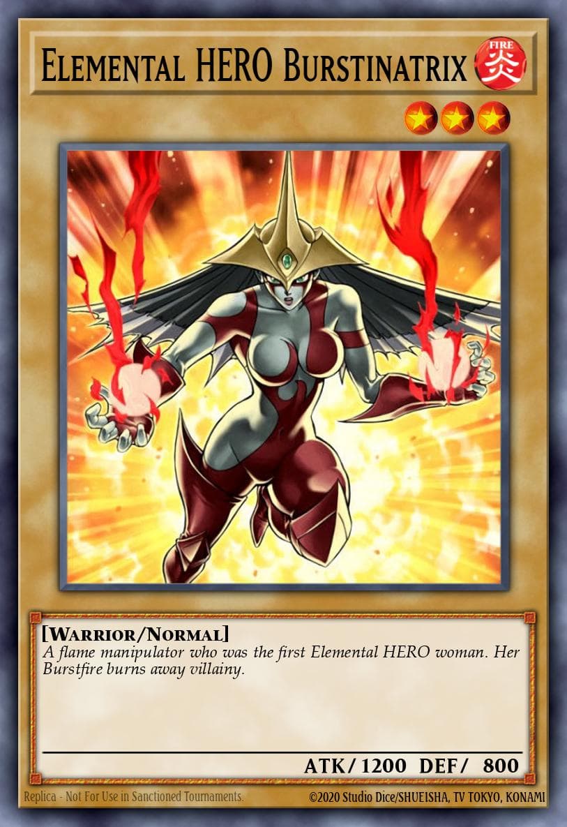 Elemental HERO Burstinatrix — artwork 2 of 2