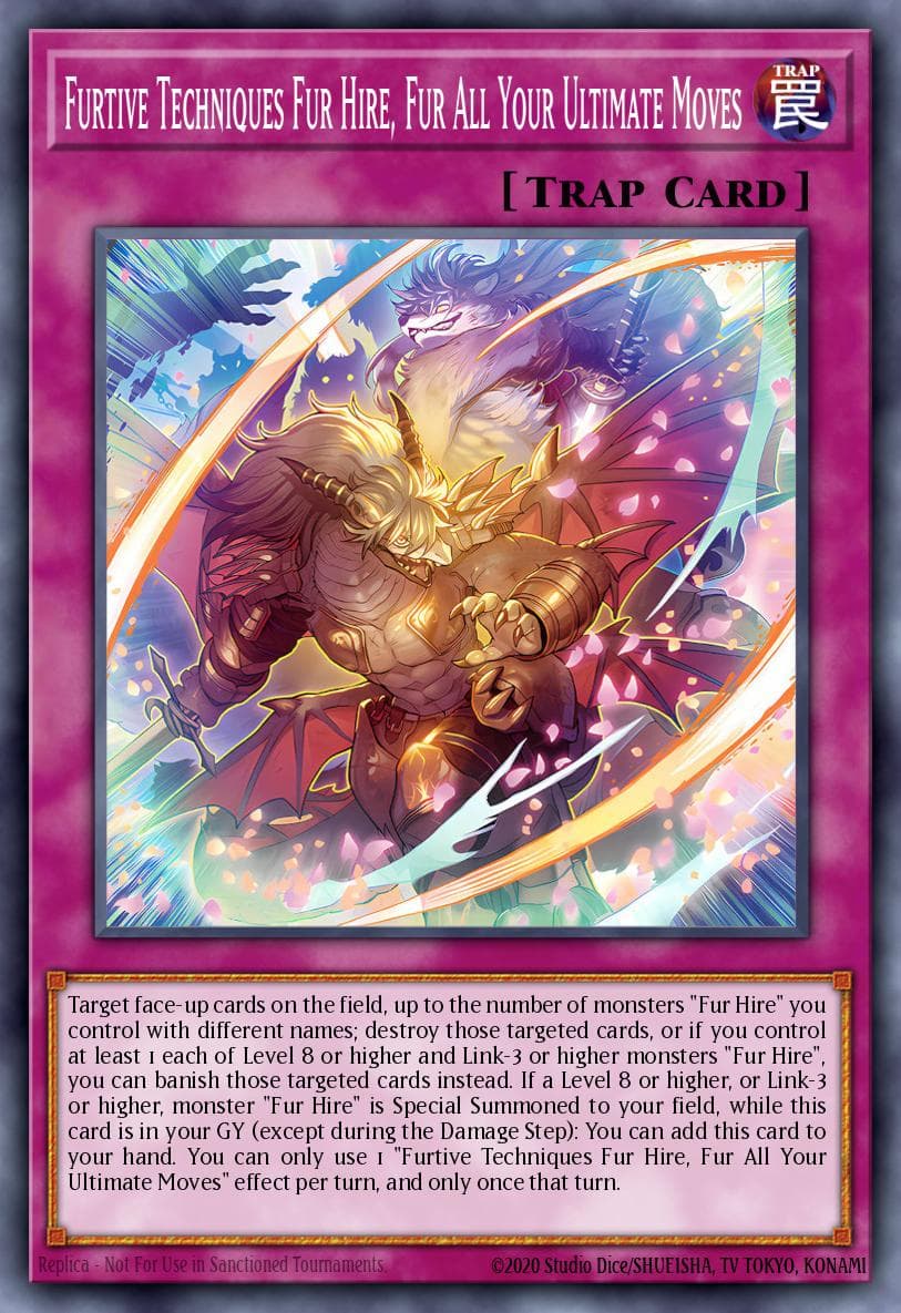 Furtive Techniques Fur Hire, Fur All Your Ultimate Moves — artwork 3 of 3