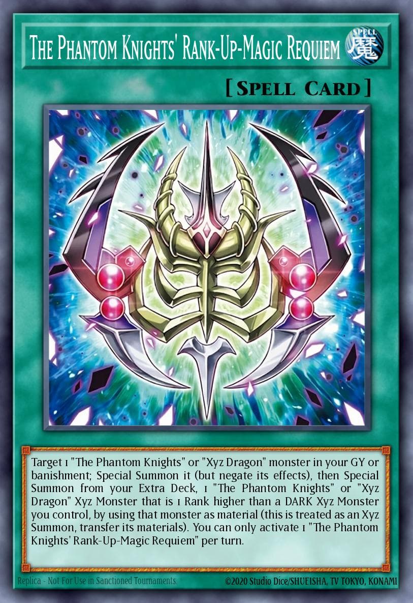The Phantom Knights' Rank-Up-Magic Requiem — artwork 2 of 2