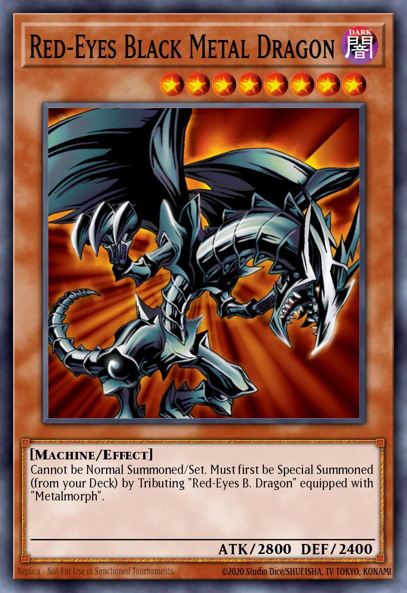 Red-Eyes Black Metal Dragon — artwork 2 of 2