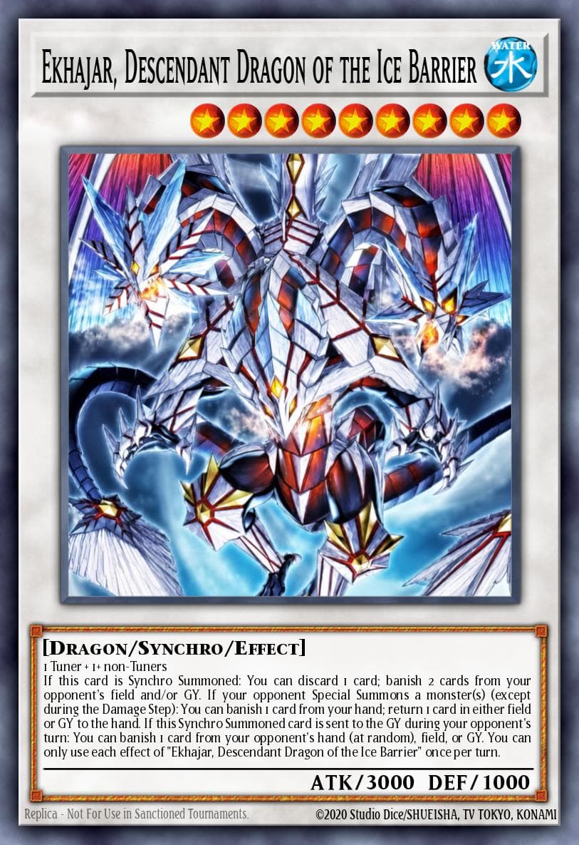 Ekhajar, Descendant Dragon of the Ice Barrier — artwork 2 of 2