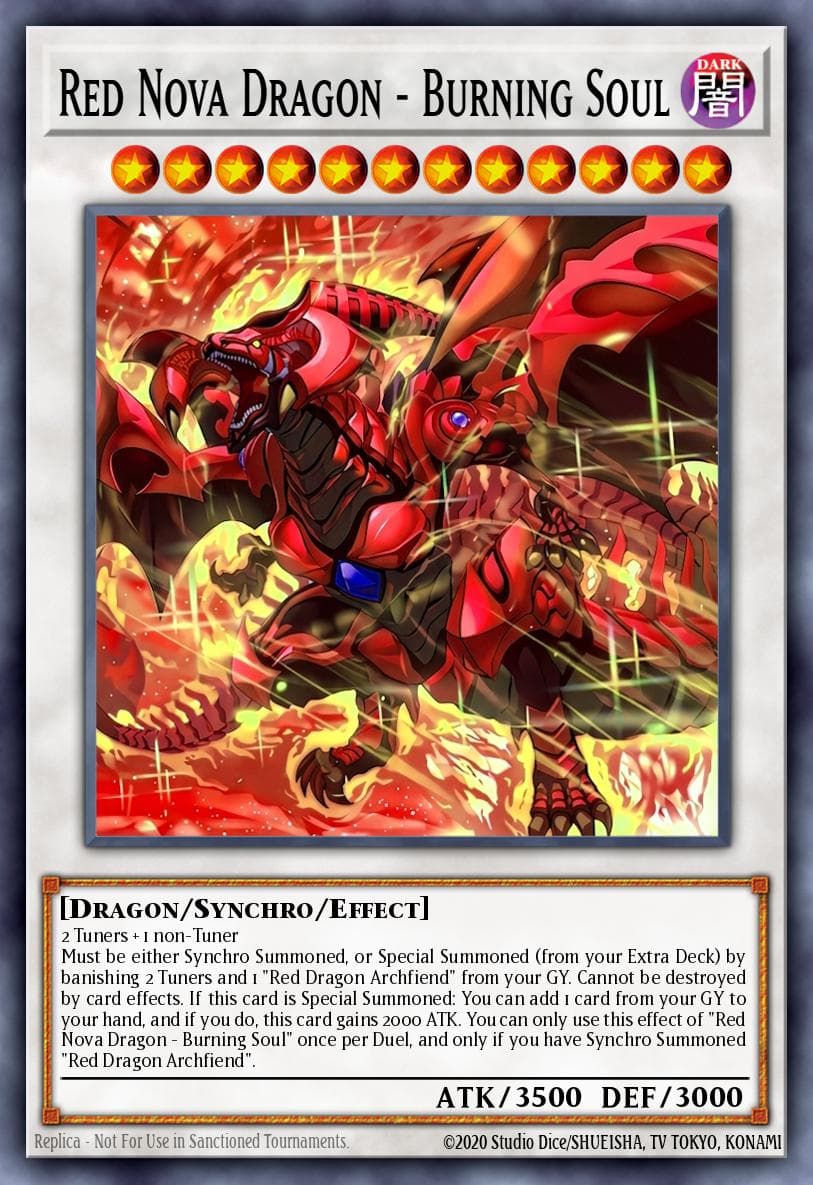 Red Nova Dragon - Burning Soul — artwork 2 of 2