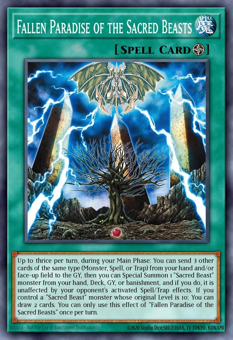 Fallen Paradise of the Sacred Beasts — artwork 2 of 2