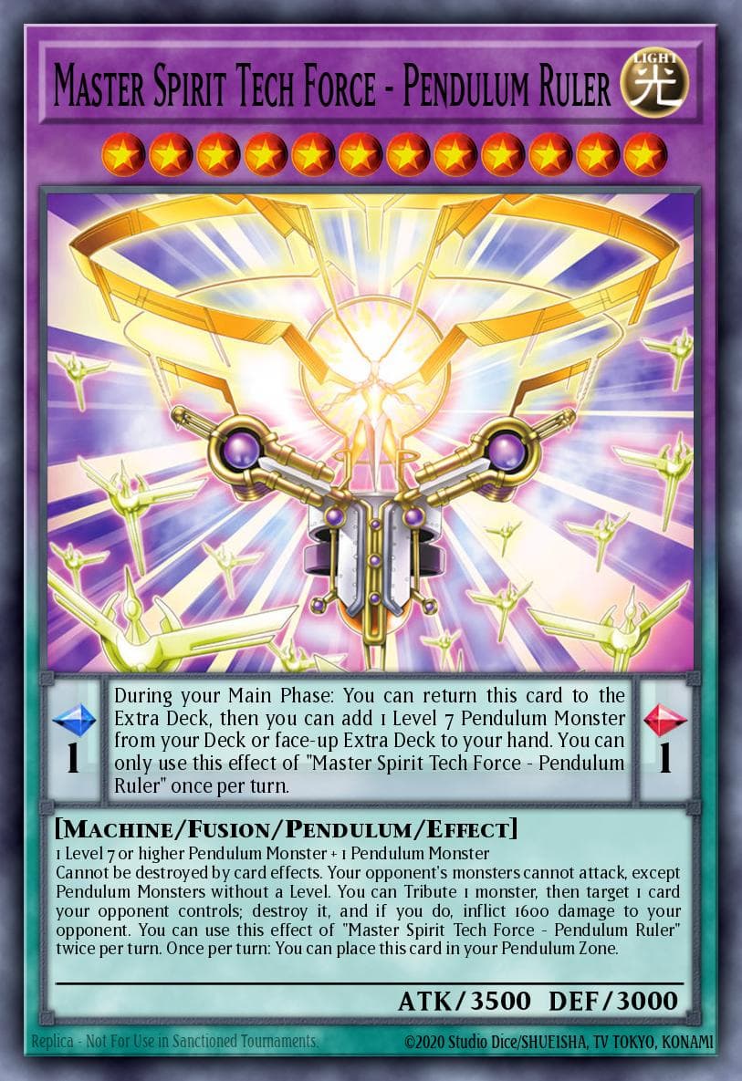 Master Spirit Tech Force - Pendulum Ruler — artwork 2 of 2