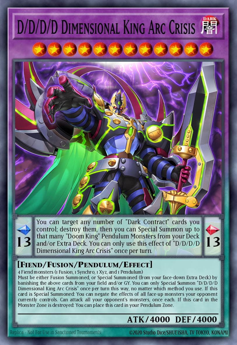 D/D/D/D Dimensional King Arc Crisis — artwork 3 of 3