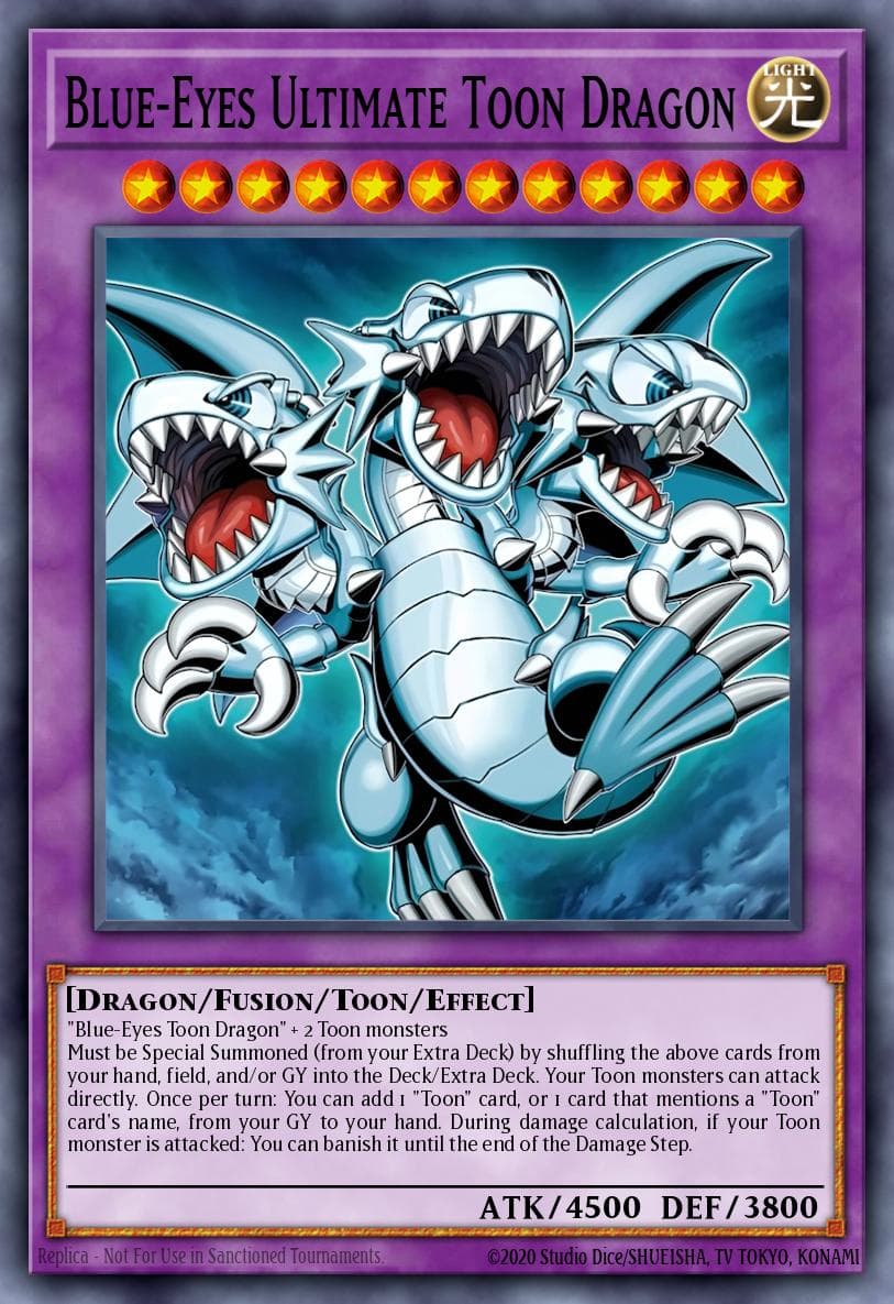 Blue-Eyes Ultimate Toon Dragon — artwork 3 of 3