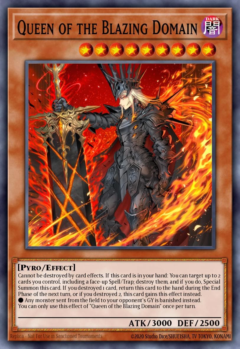 Queen of the Blazing Domain — artwork 2 of 2