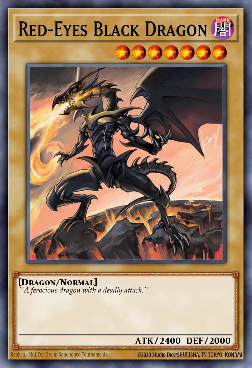 Red-Eyes Black Dragon — artwork 2 of 6