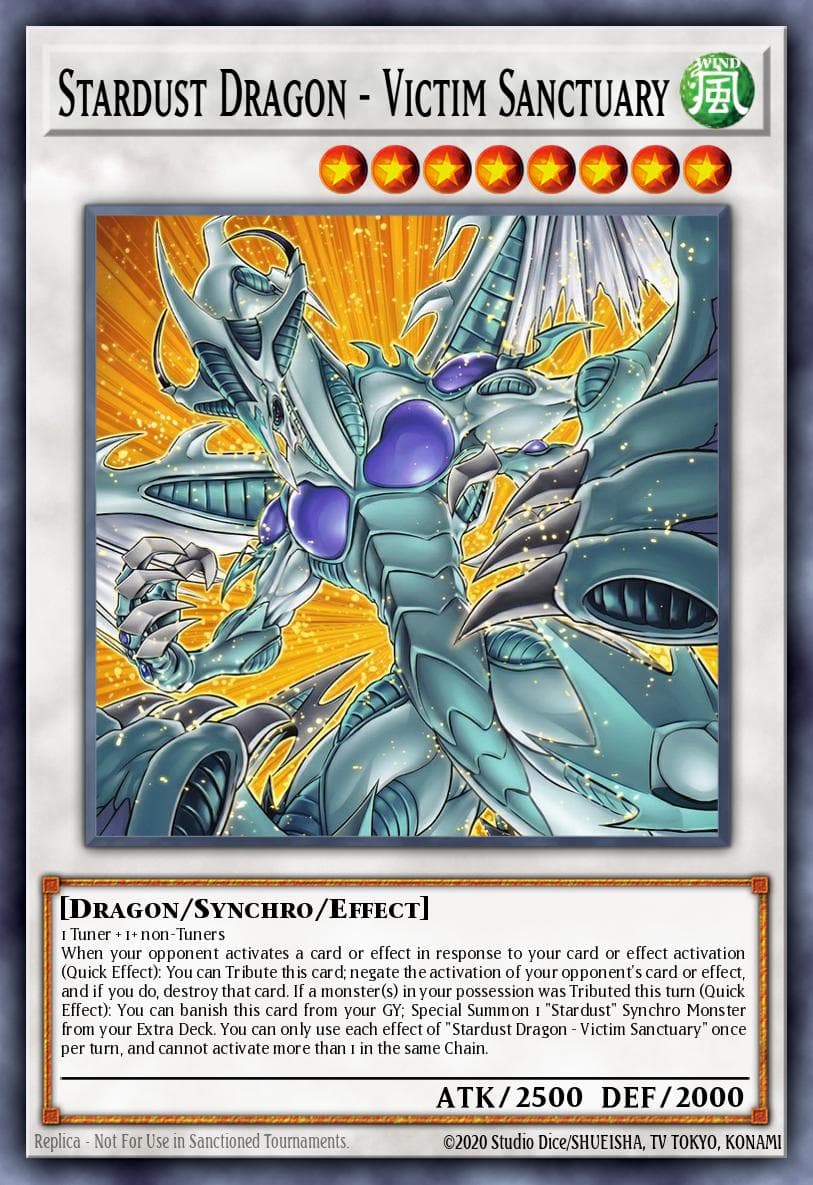 Stardust Dragon - Victim Sanctuary — artwork 2 of 2