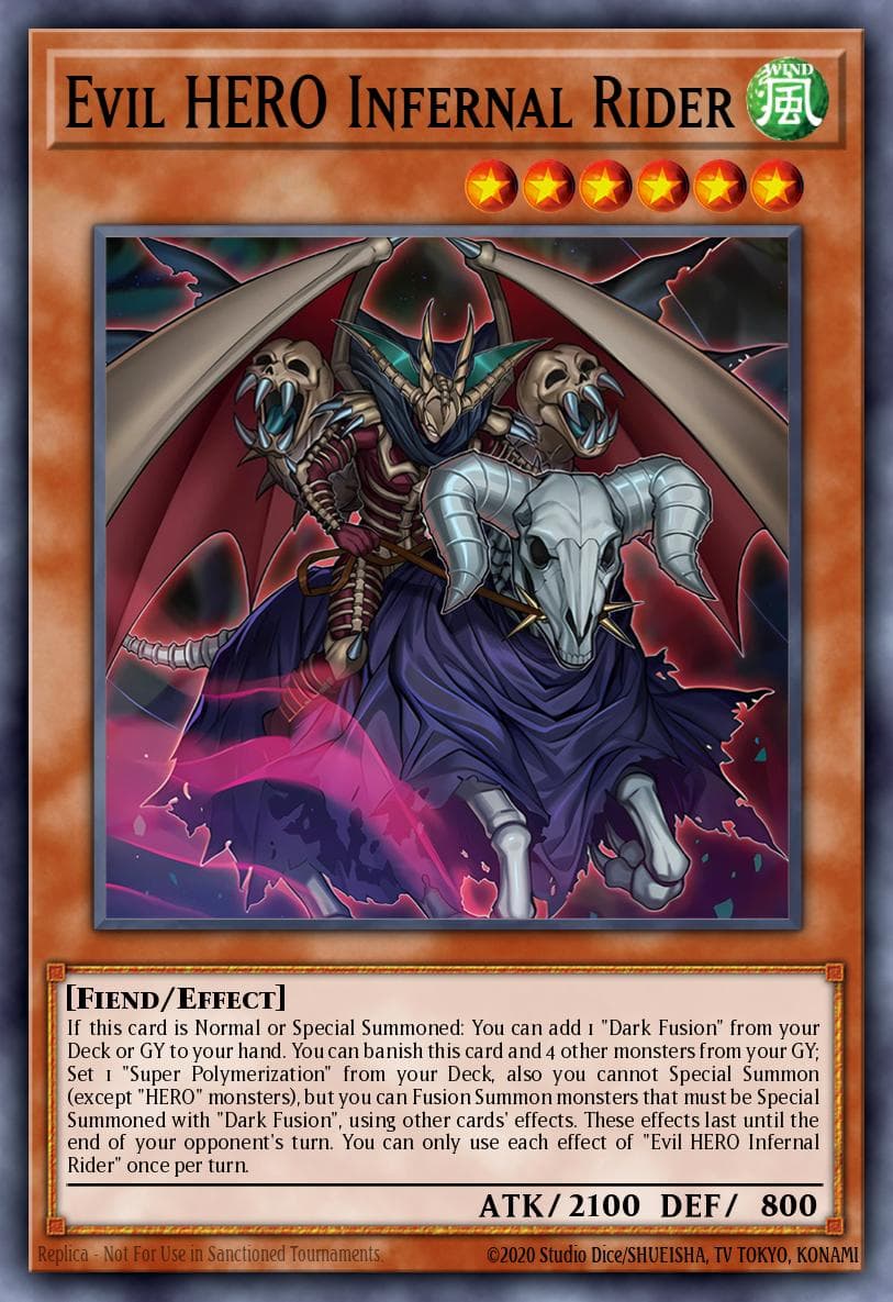 Evil HERO Infernal Rider — artwork 3 of 3