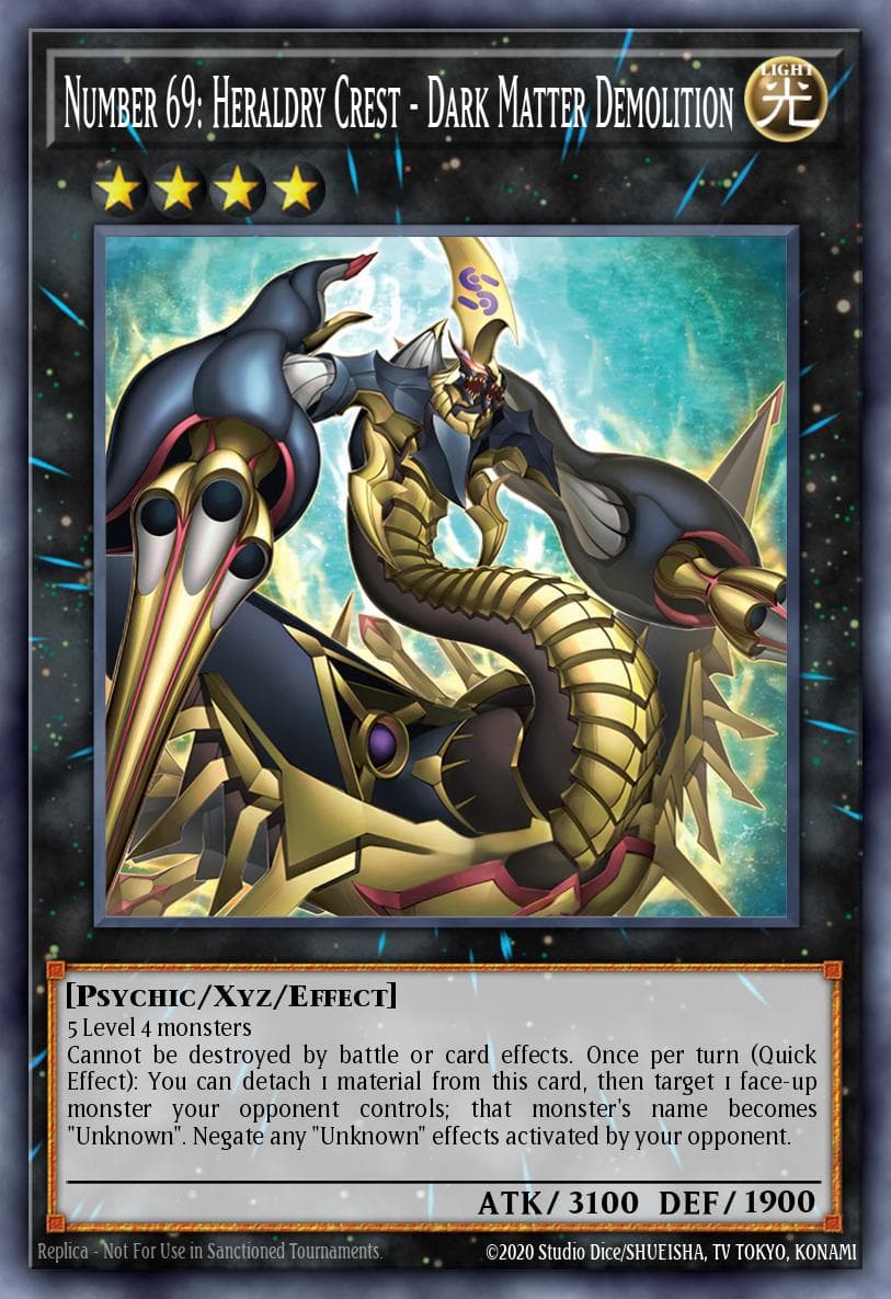 Number 69: Heraldry Crest - Dark Matter Demolition — artwork 2 of 2