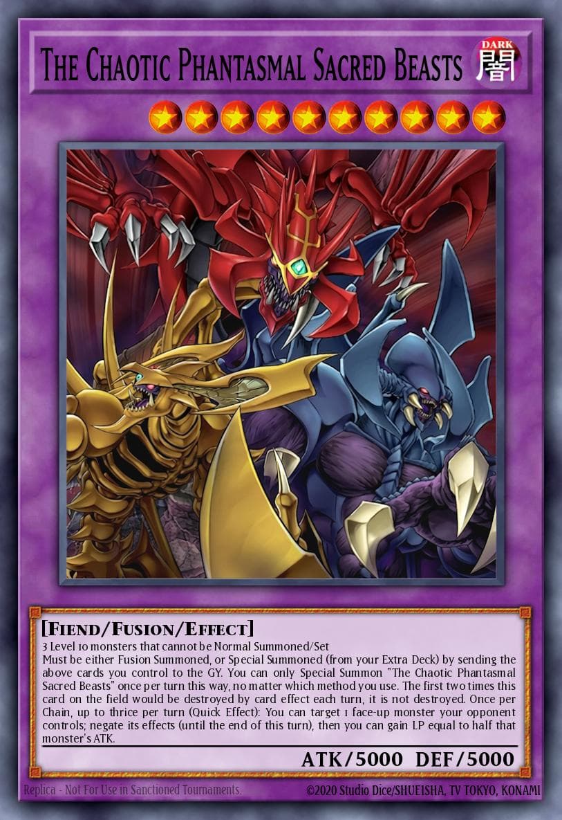 The Chaotic Phantasmal Sacred Beasts — artwork 2 of 2