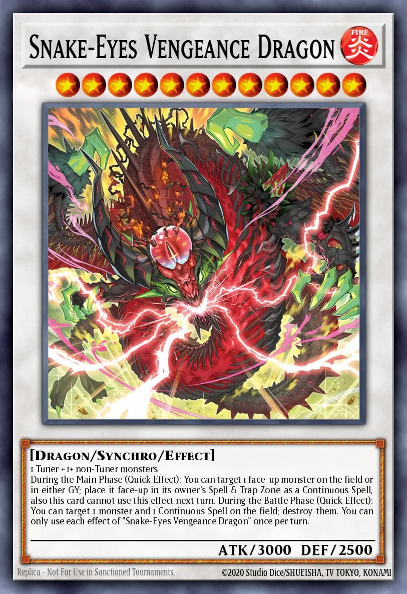 Snake-Eyes Vengeance Dragon — artwork 2 of 2