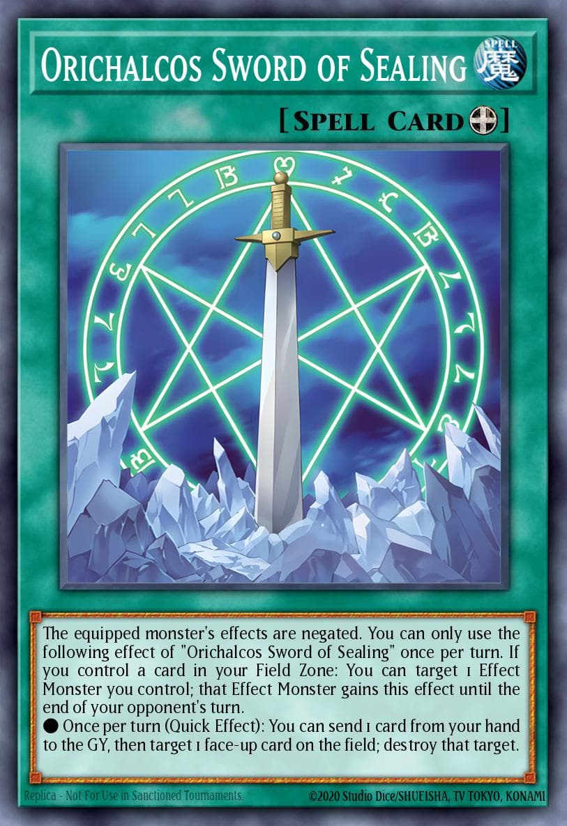 Orichalcos Sword of Sealing — artwork 2 of 2