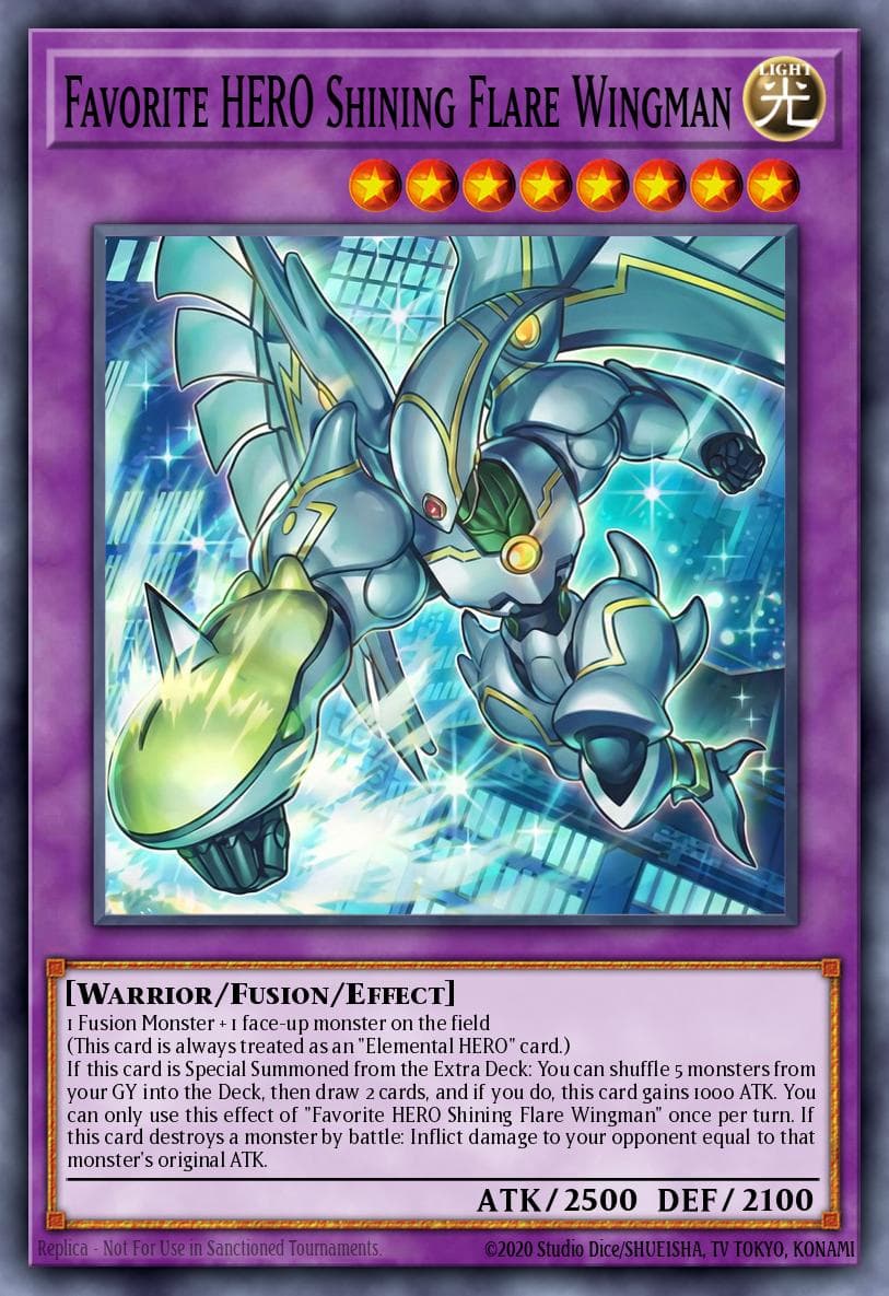 Favorite HERO Shining Flare Wingman — artwork 2 of 2