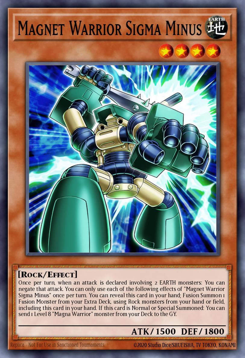 Magnet Warrior Sigma Minus — artwork 2 of 2