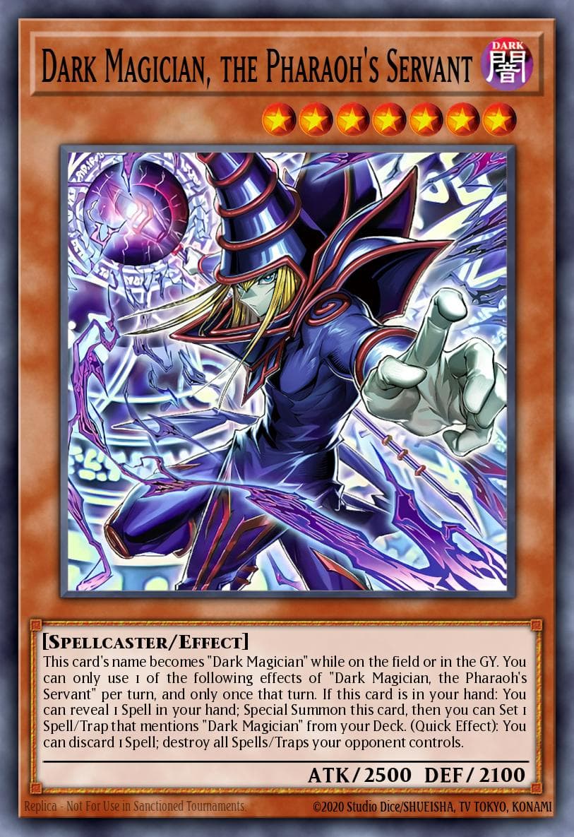 Dark Magician, the Pharaoh's Servant — artwork 2 of 2
