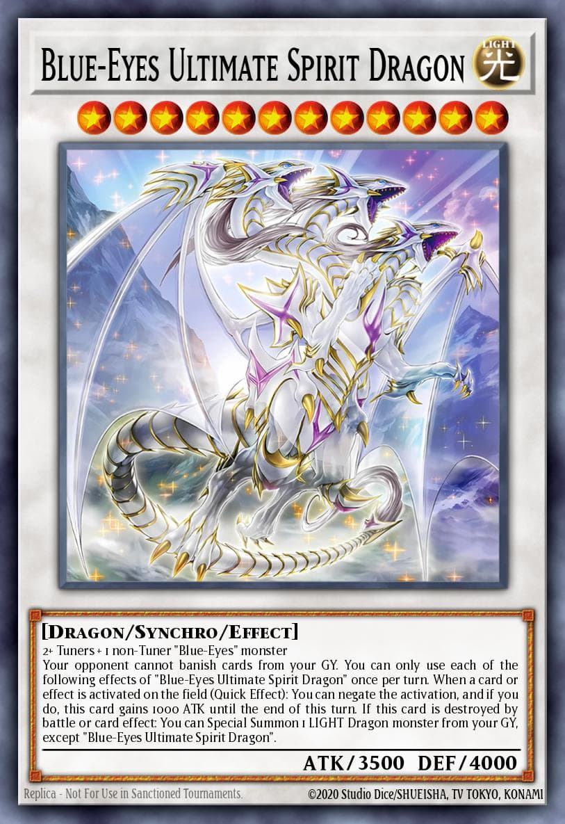 Blue-Eyes Ultimate Spirit Dragon — artwork 3 of 3