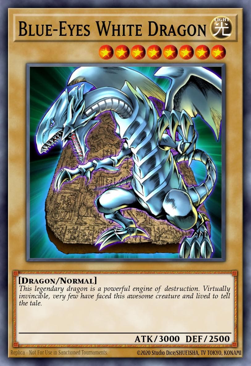 Blue-Eyes White Dragon — artwork 3 of 8