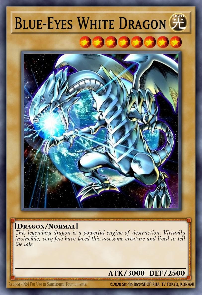 Blue-Eyes White Dragon — artwork 4 of 8