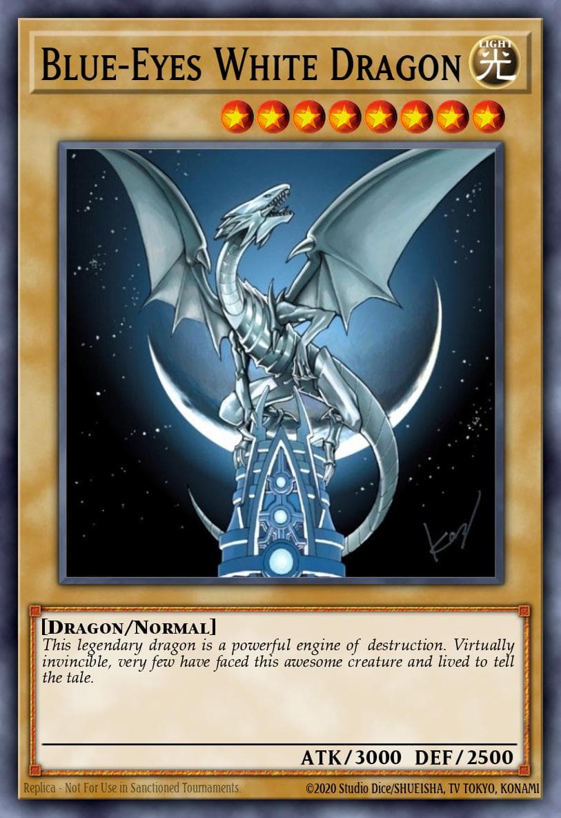 Blue-Eyes White Dragon — artwork 5 of 8