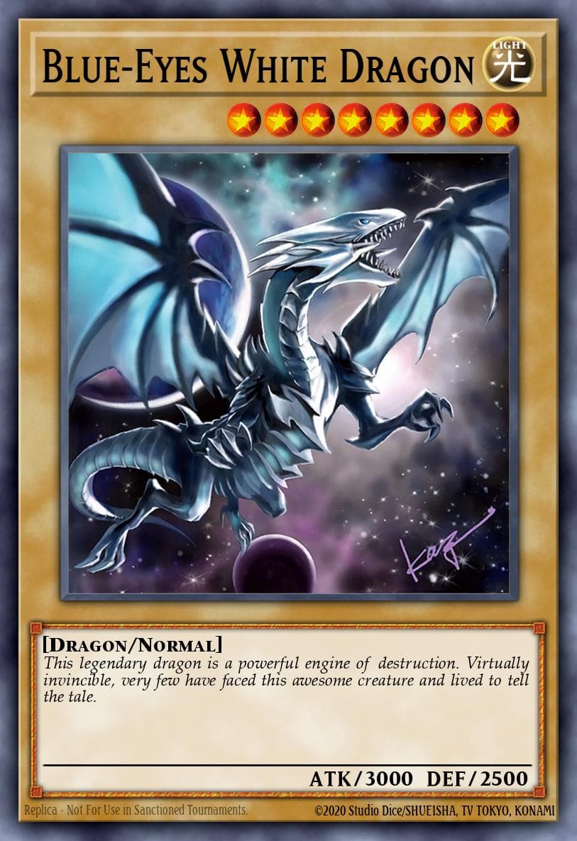 Blue-Eyes White Dragon — artwork 6 of 8