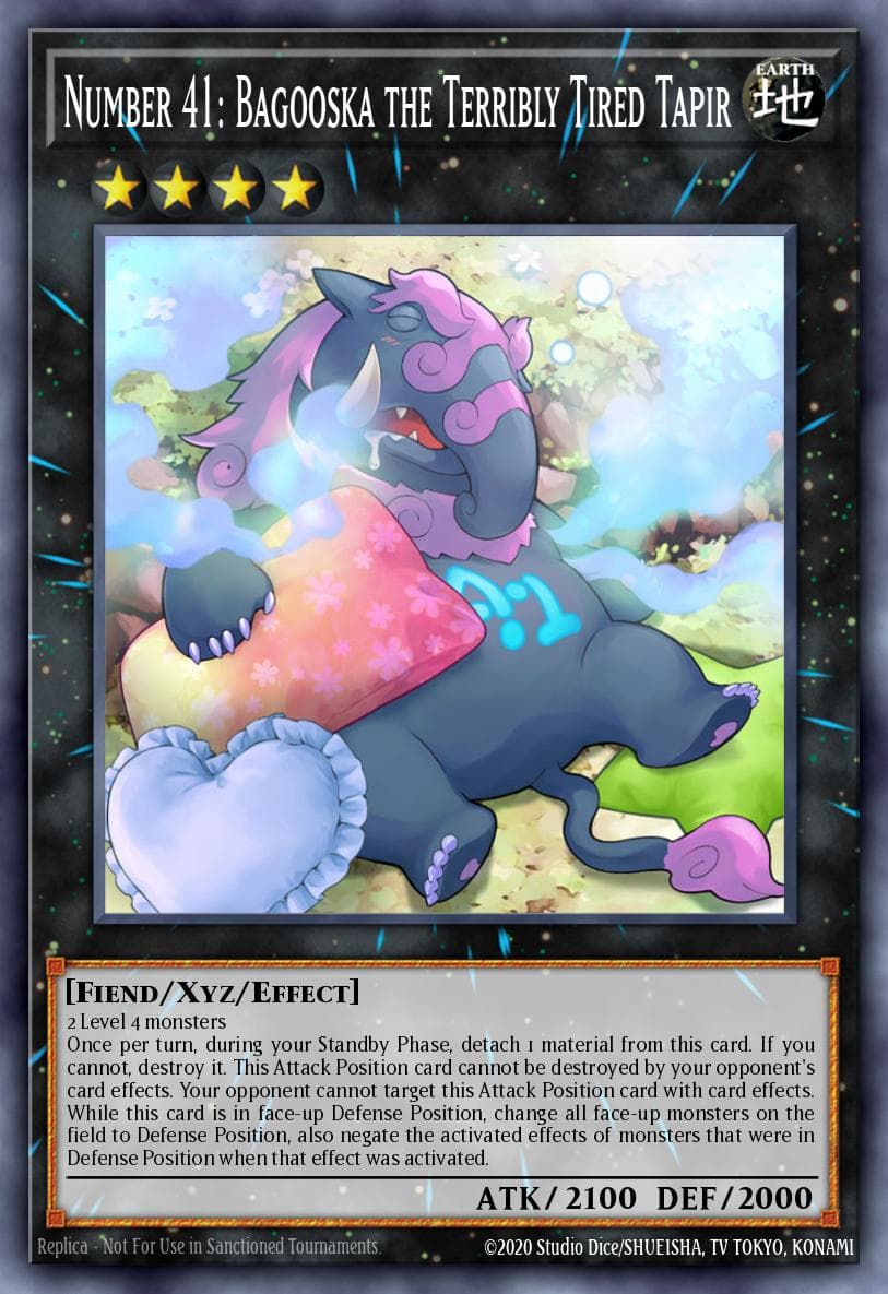 Number 41: Bagooska the Terribly Tired Tapir — artwork 2 of 2