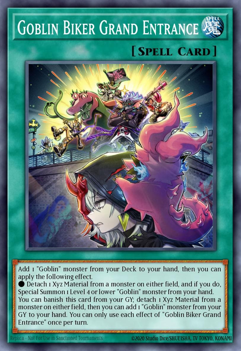 Goblin Biker Grand Entrance