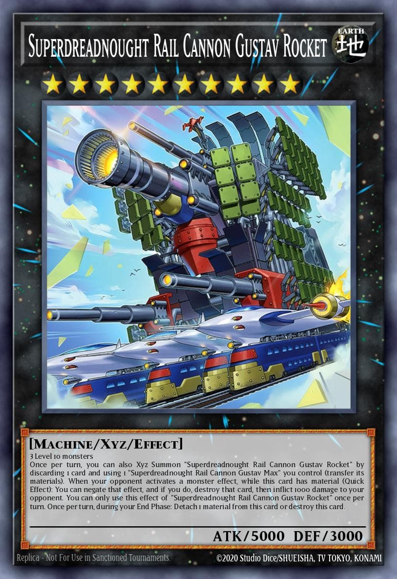Superdreadnought Rail Cannon Gustav Rocket — artwork 3 of 3