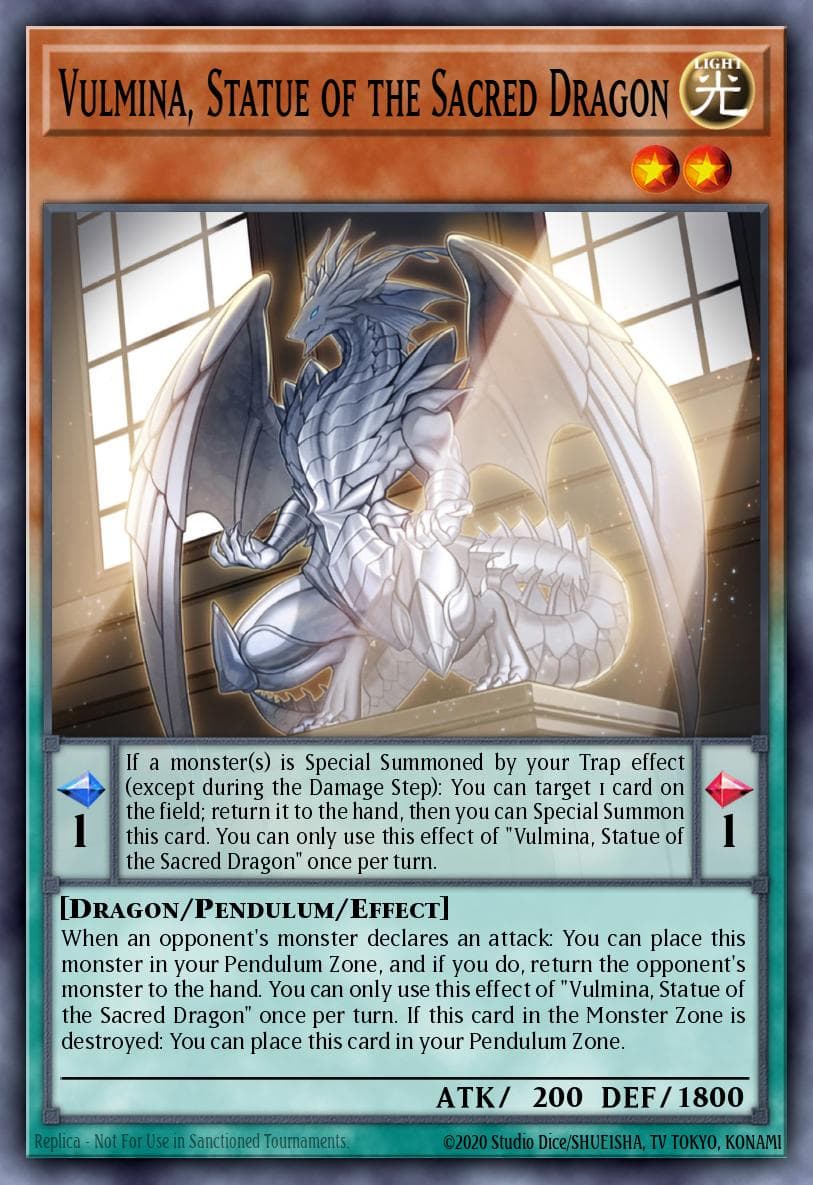 Vulmina, Statue of the Sacred Dragon — artwork 2 of 2