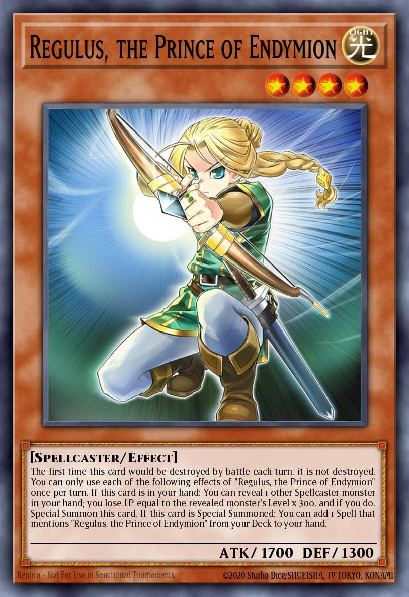 Regulus, the Prince of Endymion — artwork 2 of 2