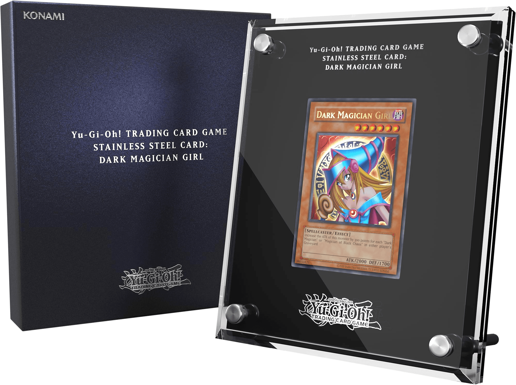 Stainless Steel Card: Dark Magician Girl cover