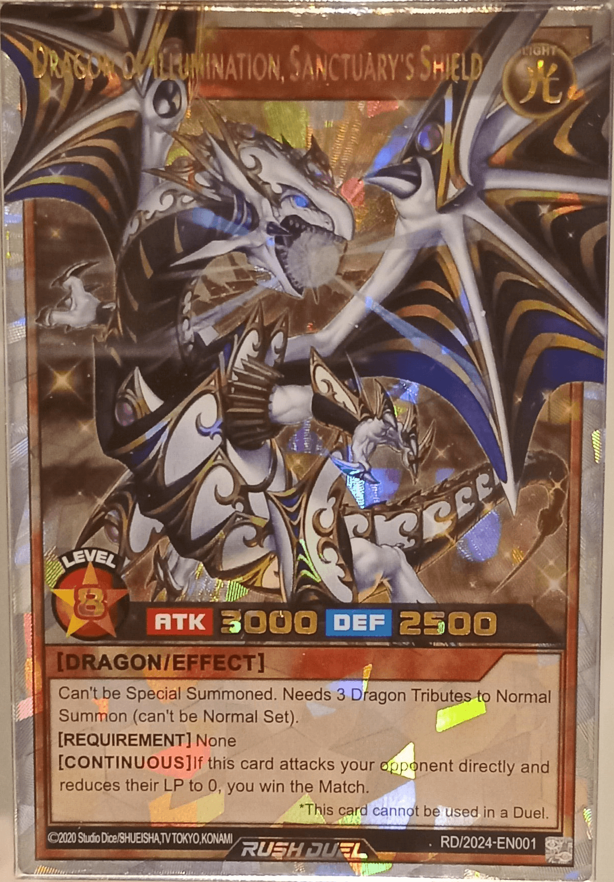Dragon of Illumination, Sanctuary's Shield (Rush Duel)