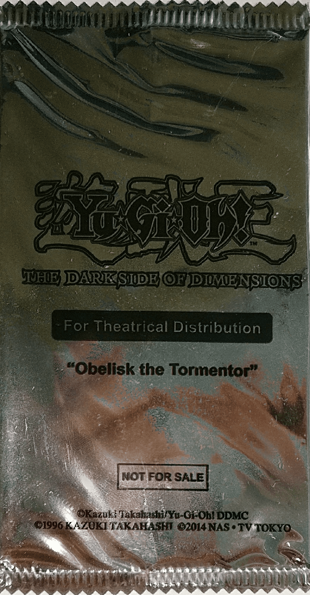 Yu-Gi-Oh! The Dark Side of Dimensions Theater distribution card cover