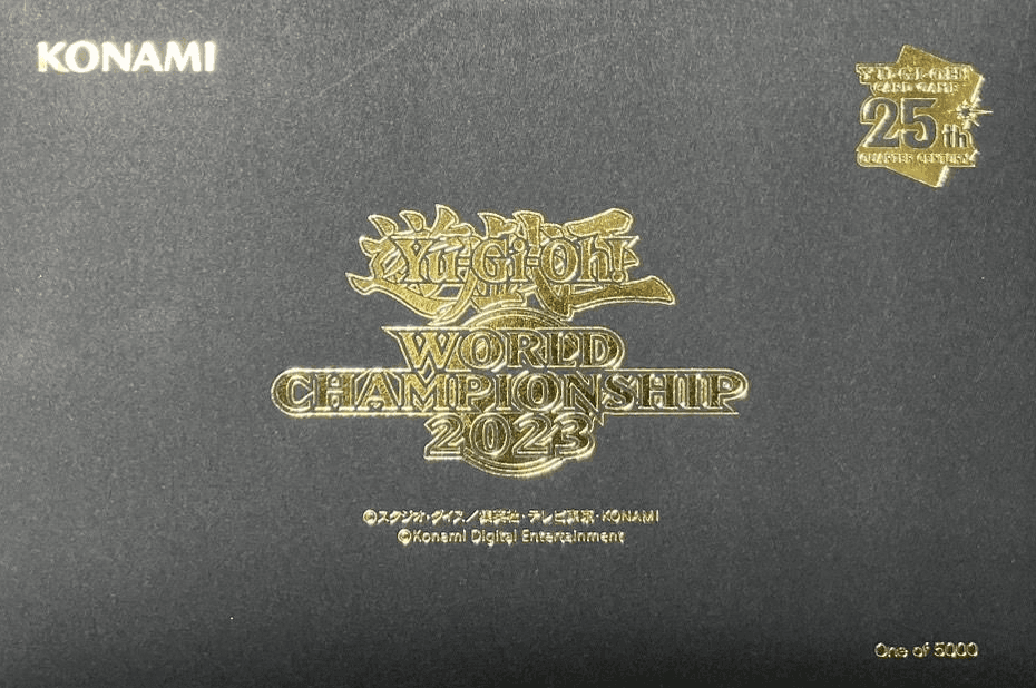 Yu-Gi-Oh! World Championship 2023 attendance cards cover