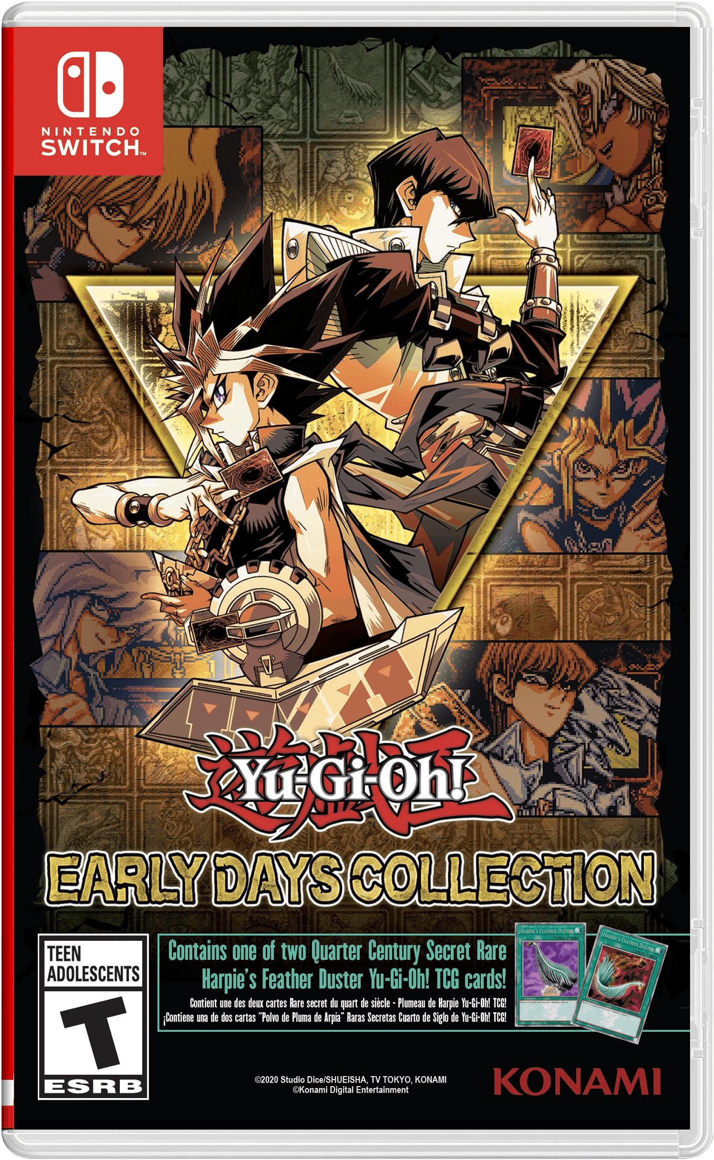 Yu-Gi-Oh! Early Days Collection promotional cards cover