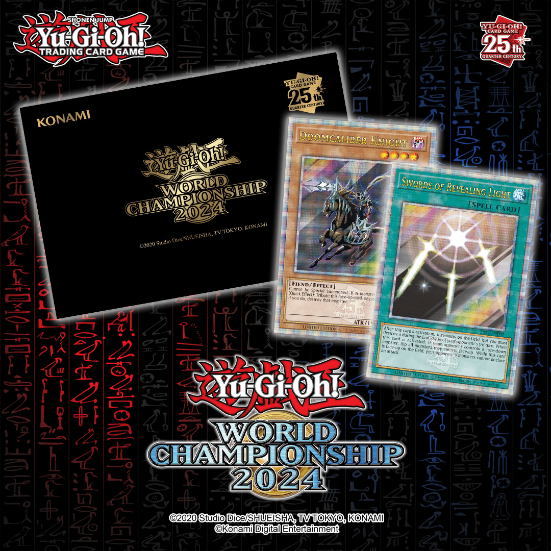 Yu-Gi-Oh! World Championship 2024 Celebration Event prize cards cover