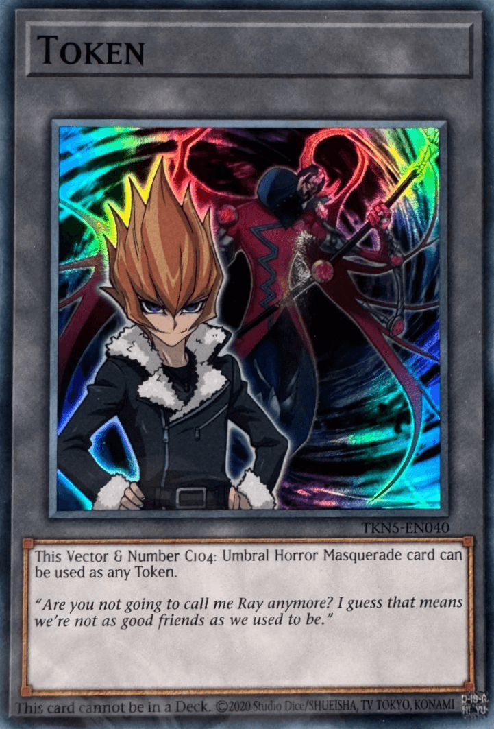 Token (Vector and "Number C104: Umbral Horror Masquerade")