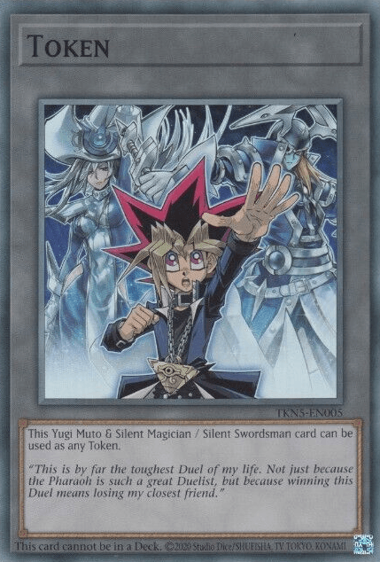 Token (Yugi Muto and "Silent Magician" and "Silent Swordsman")