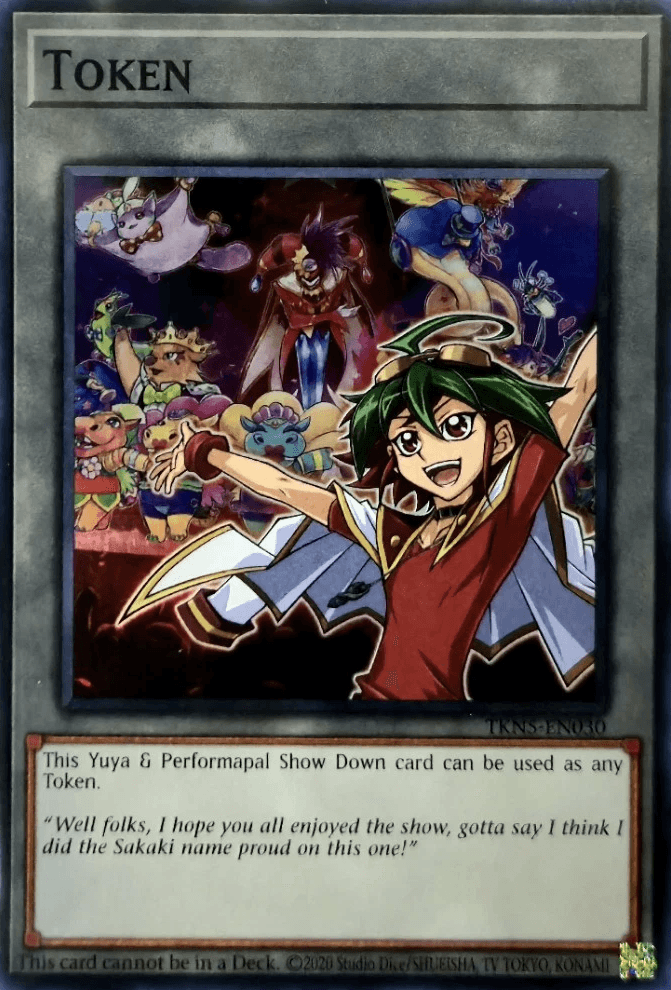 Token (Yuya and "Performapal Show Down")