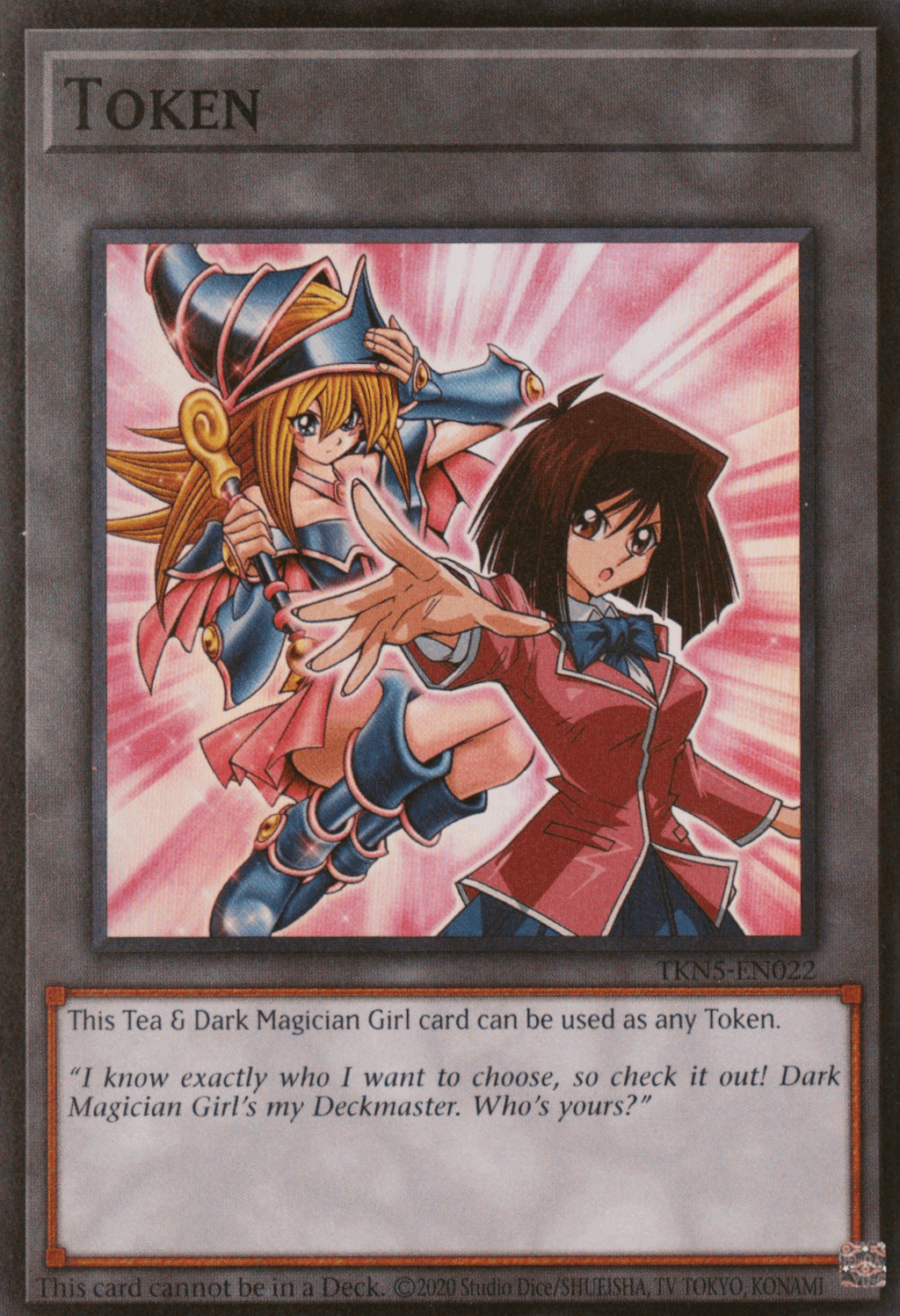 Token (Tea and "Dark Magician Girl")