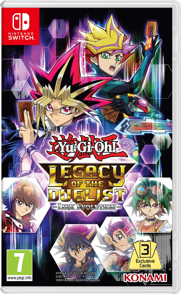 Yu-Gi-Oh! Legacy of the Duelist: Link Evolution promotional cards cover