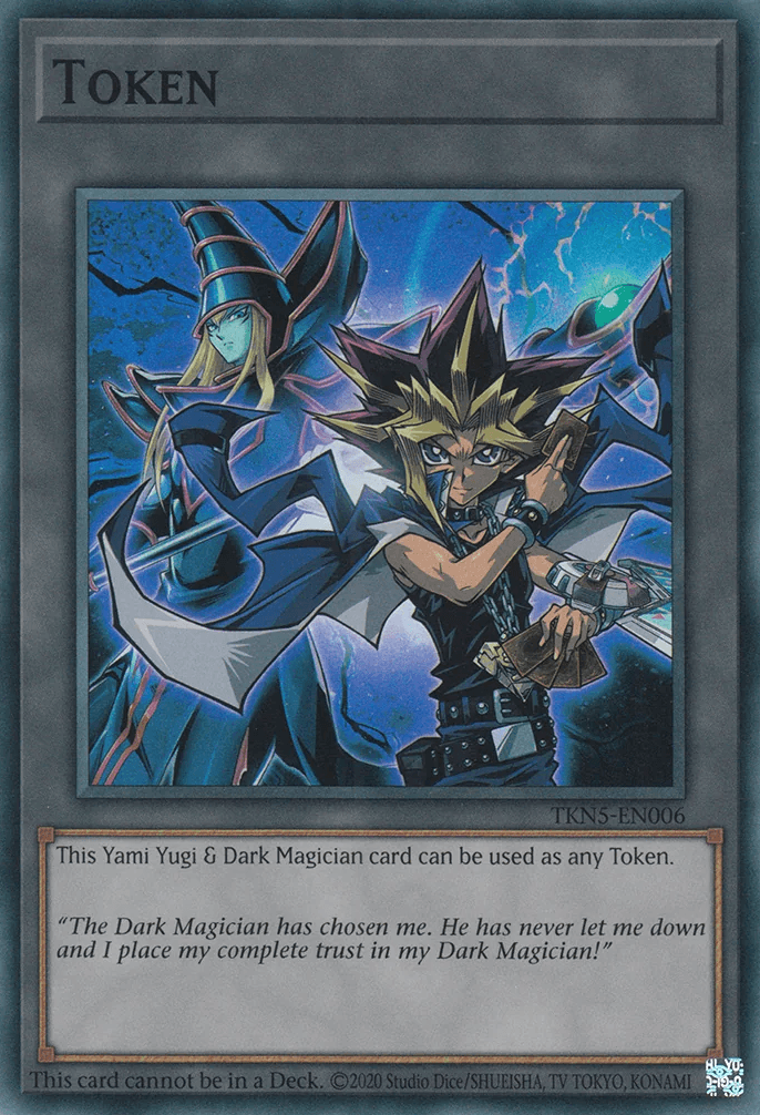 Token (Yami Yugi and Dark Magician) — artwork 2 of 2