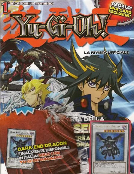 Yu-Gi-Oh! The Official Magazine Issue 1 cover